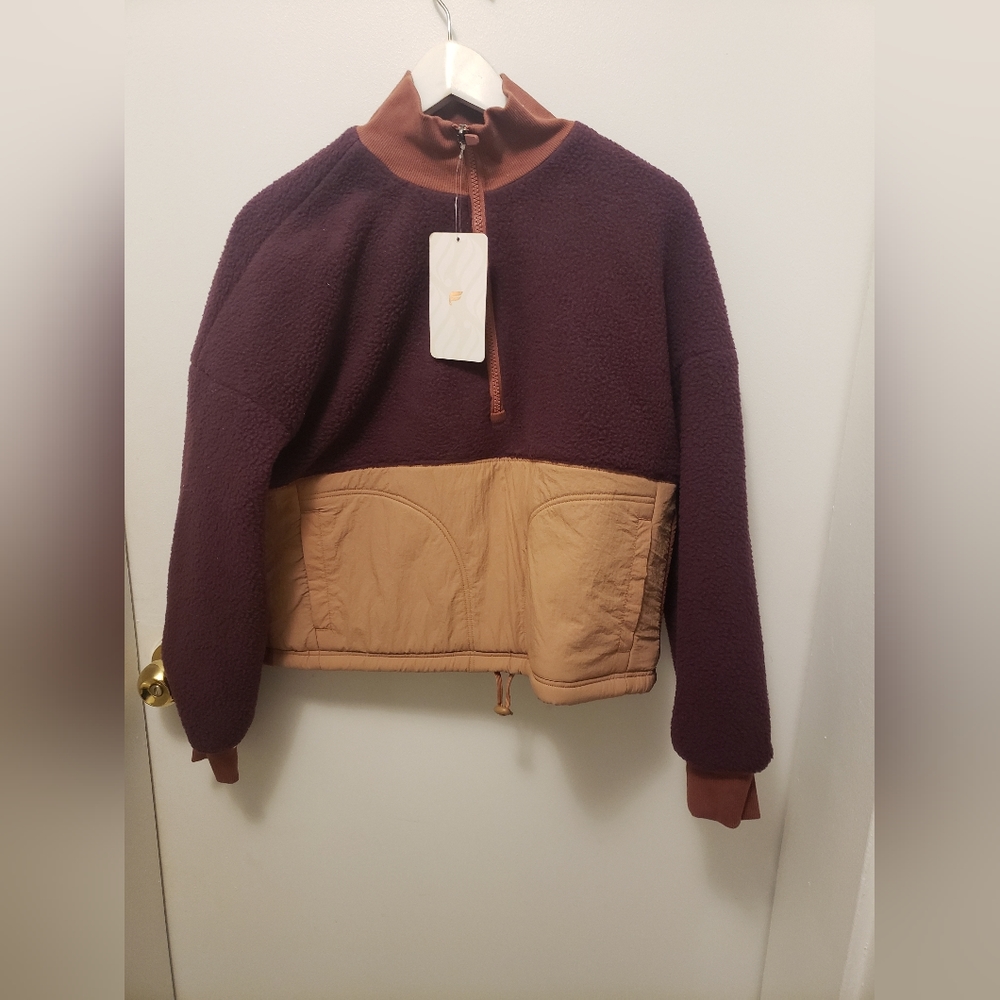 Fabletics MALLORY FLEECE PULLOVER NEW WITH TAG SZ S